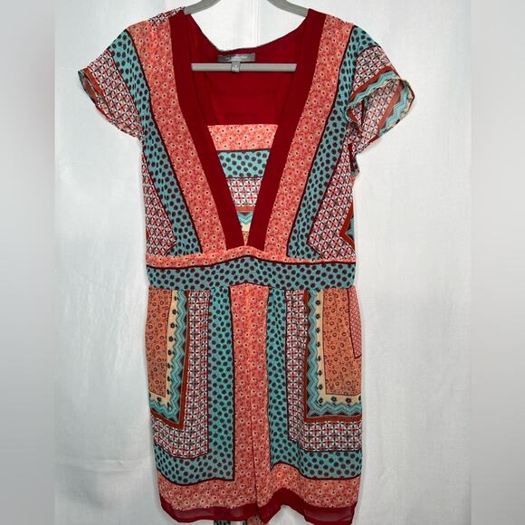 NY Collection Woman Aztec Print Tunic Size 1X - Picture 2 of 11